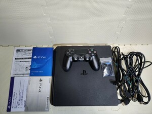 中古PlayStation4　初期化済み動作品　ジェットブラック SONY　CUH-2100AB01　100V　500GB