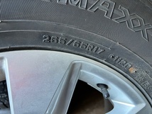 1５０系プラド用純正１７インチアルミ　DUNLOP　WINTERMAXX　SJ8　265/65/17　２０１９年製　４本セット　格安　売り切り_画像6