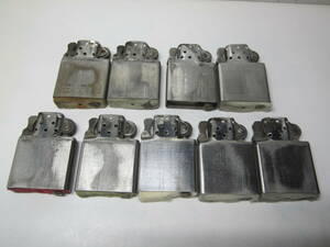 ★Vin-Zippo★ インサイドユニット JUNK-INNER 9個セット 赤フェルト ヴィンテージ 1953-56年 1963-67年 1965-67年 1970-76年