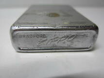 ★Vin-Zippo★ #200 ブラッシュ ダメージケース 彫物 ヴィンテージ 1972年　_画像10