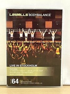 即決◆レスミルズ ボディバランス 64 教習用DVD+CD◆lesmills bodybalance 64