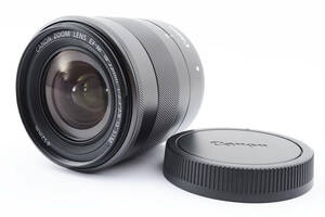 【良品】キヤノン Canon EF-M 18-55mm F3.5-5.6 IS STM ブラック 使用感少なめ