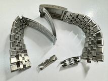 オメガ ステンレスベルト 19mm幅用　型番の刻印なし　FF 017 B OMEGA stainless steel bracelet ベルト ブレスレット　181-1_画像10