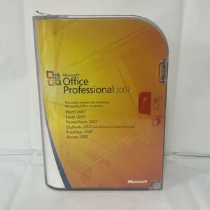 未使用未開封保管品　Microsoft Office professional 2007 マイクロソフトオフィス 