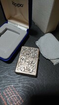 スターリングシルバー ZIPPO 1999年 彫刻_画像3