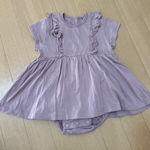 ロンパース ワンピース ベビー服 半袖　デビロック