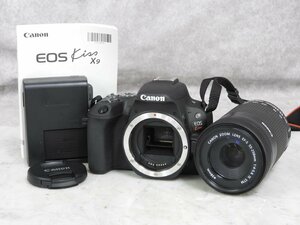 ☆ Canon キャノン デジタル一眼/EOS kiss x9 + レンズ/EF-S 55-250mm 1:4-5.6 IS STM セット ☆中古☆