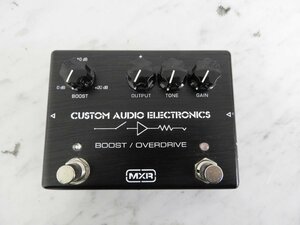 ☆ MXR CUSTOM AUDIO ELECTRONICS BOOST/OVERDRIVE オーバードライブ エフェクター ☆中古☆