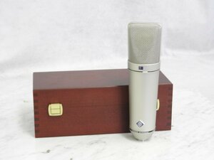 ☆ NEUMANN ノイマン U87Ai コンデンサーマイク 木箱・スタンド付き ☆中古☆