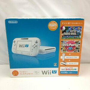 f089*80 【傷汚れ有】 Wii U 本体 32GB ホワイト