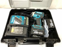 k156*80 【傷汚れ有】 makita マキタ 充電式インパクトドライバ TD161DRGX　14.4V 6.0Ah_画像2