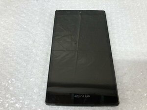 k154□ 【ジャンク】 通電ＯＫ ロックあり au SHARP シャープ AQUOS PAD SHT21 タブレット