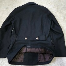 極美品 ポールスミス【大人気 ナポレオンジャケット 銀ボタン サイズ M】Paul Smith アウター コート ジャケット 黒 ブラックPS_画像8