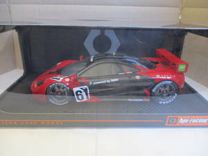 HPI McLaren F1 GTR #61 1996 BMW JGTC 1/18 8897 デカール付 マクラーレン LARK デカール 