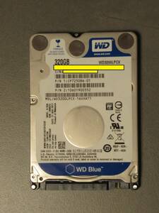 WESTERN DIGITAL/ウエスタンデジタル/2.5インチ HDD 320GB/WD3200LPCX [320GB 7mm]/Serial ATA600