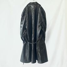 Made in USA アメリカ製 VAKKO 黒レザーコート vintage leather craft_画像3