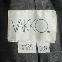 Made in USA アメリカ製 VAKKO 黒レザーコート vintage leather craft_画像7