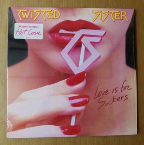 TWISTED SISTER「LOVE IS FOR SUCKERS」米ORIG [ATLANTIC] ステッカー有シュリンク美品