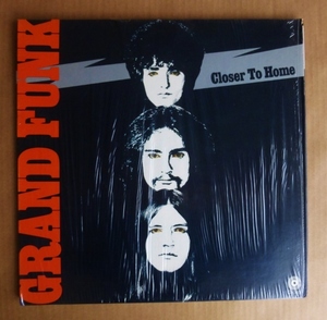 GRAND FUNK RAILROAD「CLOSER TO HOME」米ORIG [初回緑CAPITOL] シュリンク美品