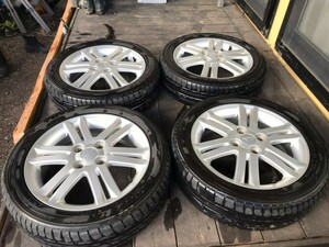 ダイハツ タント ムーヴ等 純正アルミ165/55R15 ４本 TOYO4本　2020年式の溝あり ホイール タイヤ