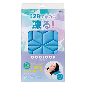  new goods free shipping kojito28*C...COOLOOP ice pillow seat (L&S) blue ice pillow ice cool cushion mat repetition possible to use 