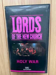 LORDS OF THE NEW CHURCH 【HOLY WAR】VHS ロード オブ ザ ニュー チャーチ　80年代パンク　　