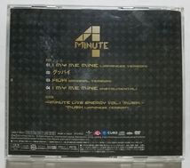 4MINUTE I MY ME MINE 初回限定盤A CD+DVD 即決 日本盤 Japanese ver. フォーミニッツ ポミニ ヒョナ チョン・ジユン MUZIK Live ver._画像2