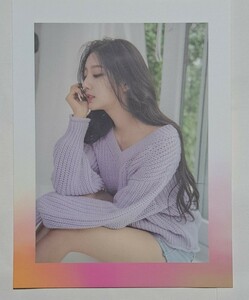 LOVELYZchon*i. in ALWAYS LOVELYZ postcard Jeong Yein Rav Lee zMAKESTAR Postcard prompt decision 