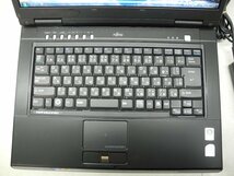 ☆富士通☆LIFEBOOK☆NF75W/V☆Core 2 Duo T7100 1.80GHz/4GB/120GB/Sマルチ/無線/Windows Vista☆難有り☆1円スタート☆_画像2