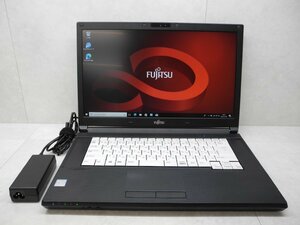 ☆第7世代☆富士通.LIFEBOOK.A577/S☆Core i5 2.50GHz/8GB/SSD512GB/Sマルチ/無線/Bluetooth/カメラ/Office/Win10 DtoD領域☆1円スタート☆