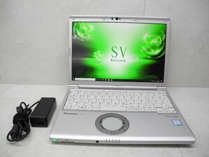 ☆第8世代☆累積8060☆高解像度1920×1200☆CF-SV7TDHVS☆Core i5 1.70GHz/8GB/SSD256GB/無線/Bluetooth/カメラ/Office/DtoD領域☆1円☆