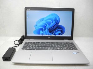 ☆第8世代☆高解像度☆HP☆ProBook 650G4☆Core i7 1.80GHz/8GB/SSD256GB/Sマルチ/無線/Bluetooth/カメラ/Office/東京生産/1円スタート☆