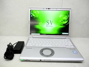 ☆第8世代☆CF-SV7RDCVS☆累積6950☆高解像度1920×1200☆Core i5 1.70GHz/8GB/SSD256GB/無線/Bluetooth/カメラ/Office/DtoD領域☆1円☆