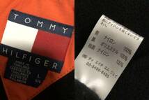 ◆TOMMY HILFIGER トミーヒルフィガー フラッグロゴ バックフリース　マウンテンパーカ L　バイカラー_画像7