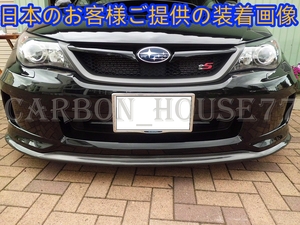 ★SUBARU インプレッサ GRB GRF C/D型 5ドア GVB GVF フロント リップ スポイラー C型 FRP製 未塗裝 2010/07-2014/04☆