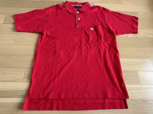  Burberry рубашка-поло с коротким рукавом мужской размер M tops рубашка с коротким рукавом мужчина красный цвет 