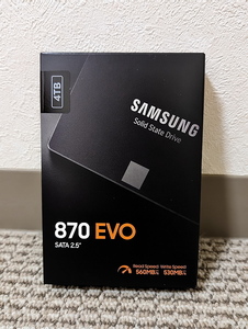 サムスン Samsung SSD 870 EVO 4TB MZ-77E4T0B/IT 【2.5インチSATA】【送料無料】