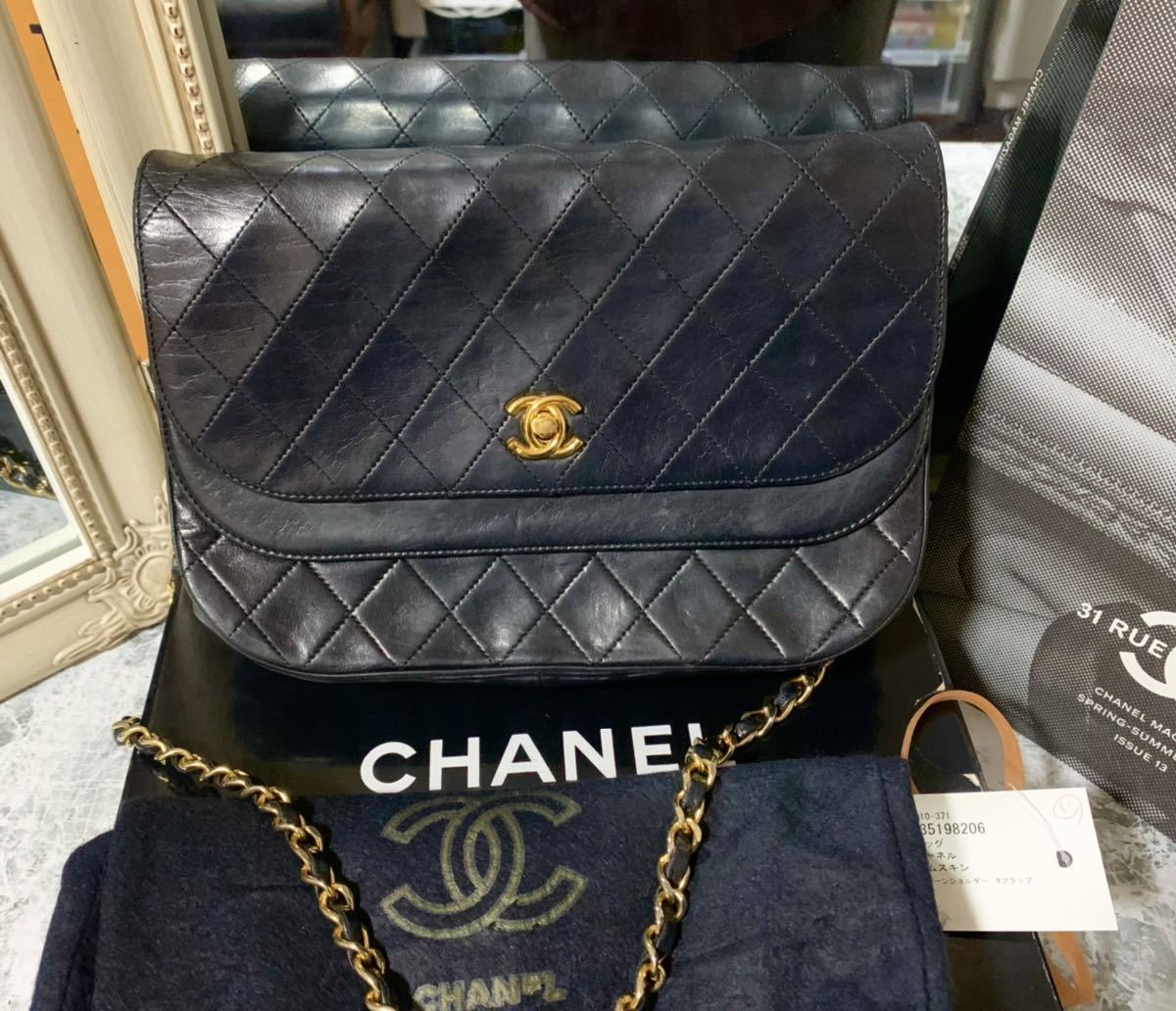 Yahoo!オークション -「chanel ハーフムーン」の落札相場・落札価格