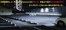 数量限定 O&N New-HighpowerLED Ver.2 測定限界値を超えるLED HB3 HB4 36,000Lm 他店詐称40,000Lm 43,000Lmより明るいLEDはこちらです。_画像1