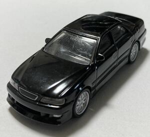 ミニカー　1/64 VERTEX JZX100 CHASER (ブラック)