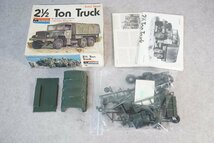 [QS][G881380] MONOGRAM モノグラム 1/35 2 1/2 Ton Truck M-34 6ｘ6 アメリカ陸軍 トラック 8214 0200 プラモデル 現状品_画像2