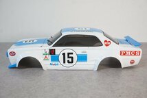 [QS][G915712] KYOSHO 京商 1/10 1/9.9 ボディのみ スカイライン 2000 GT-R レーシング RC ラジコンカー ボディ_画像2