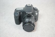 [QS][G966110] Canon キャノン EOS 60D デジタル一眼レフカメラ EF 50mm 1:2.5 レンズ バッテリー/チャージャー/説明書 等付属_画像2