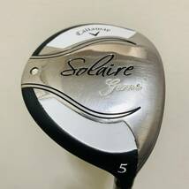 5996 Callaway solaire gems 5W キャロウェイ　レディース　フェアウェイウッド フレックスL ソレイユ　送料無料　匿名配送_画像2