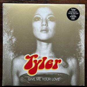 GIVE ME YOUR LOVE / TYLER 　12inchレコード,DJ WATARAI,Curtis Mayfield,井上富雄