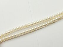 1000円スタート ネックレス Perlita MIKIMOTO ペルリータ ミキモト MIIマーク パール 真珠 K18刻印有 総重量約10.1g アクセサリー WHO G232_画像6