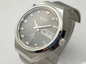 1000円スタート 腕時計 SEIKO セイコー LM Special ロードマチックスペシャル 5206-6120 23石 AT 自動巻 ブラック文字盤 WHO G224