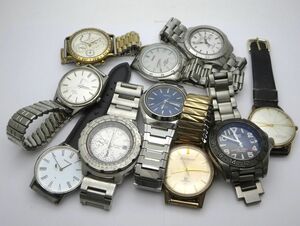 1000円スタート 腕時計 10点まとめ SEIKO クロノス J14048/スカイライナー 16001E/CITIZEN プロマスター B876-T000045 他 [8/9] H60025