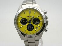 1000円スタート 腕時計 SEIKO セイコー 923形 ドクターイエロー 運行20周年記念 8T63-01E0 5000本限定 クオーツ メンズ 付属品付 8 I60029_画像2