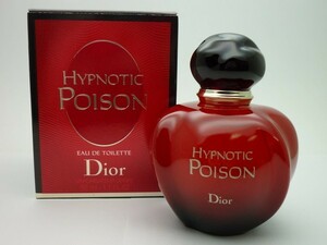 1000円スタート 香水 Christian Dior クリスチャンディオール HYPNOTIC POISON ヒプノティックプワゾン オードトワレ 50ml 箱付 CMD H712★